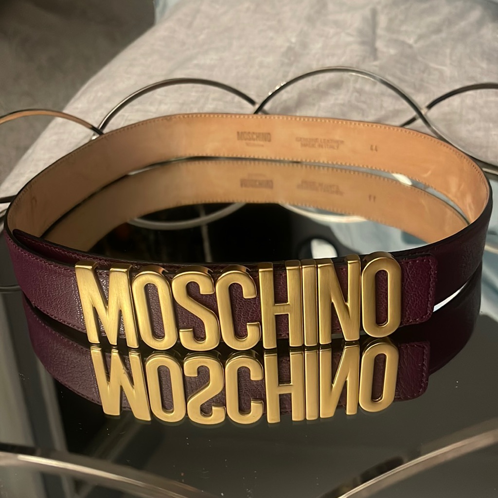 Moschino Plum:Purple Belt